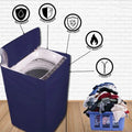 Waterproof Top Loaded Washing Machine Cover (Blue Color - All Sizes Available)